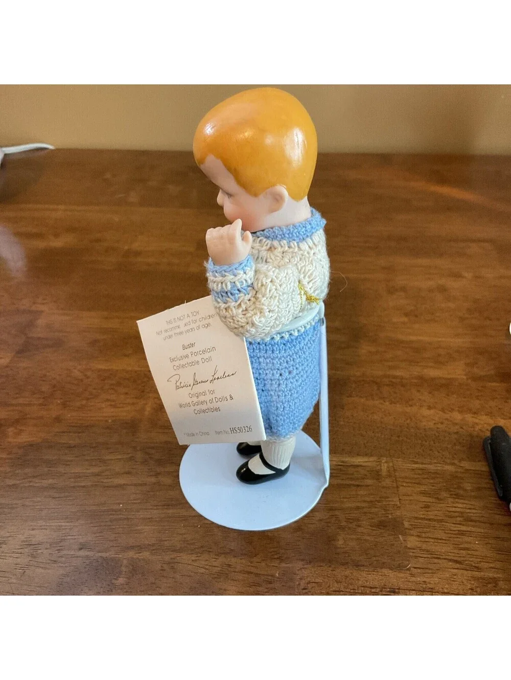 Patricia Loveless Miniature Porcelain Doll 'Buster'